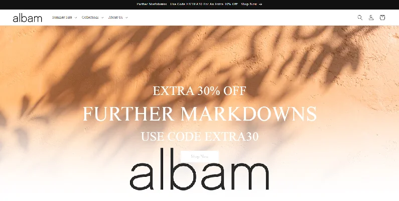 albam clothing - coupondopa